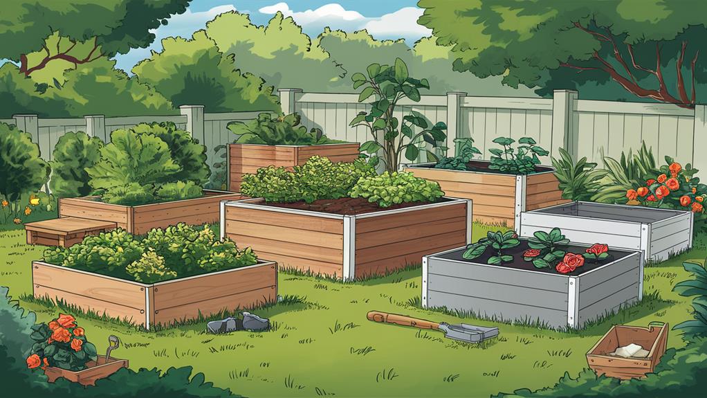 choosing raised garden bed