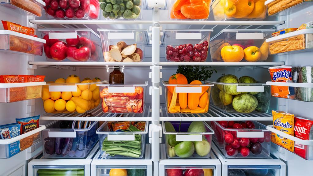 choosing refrigerator bin factors