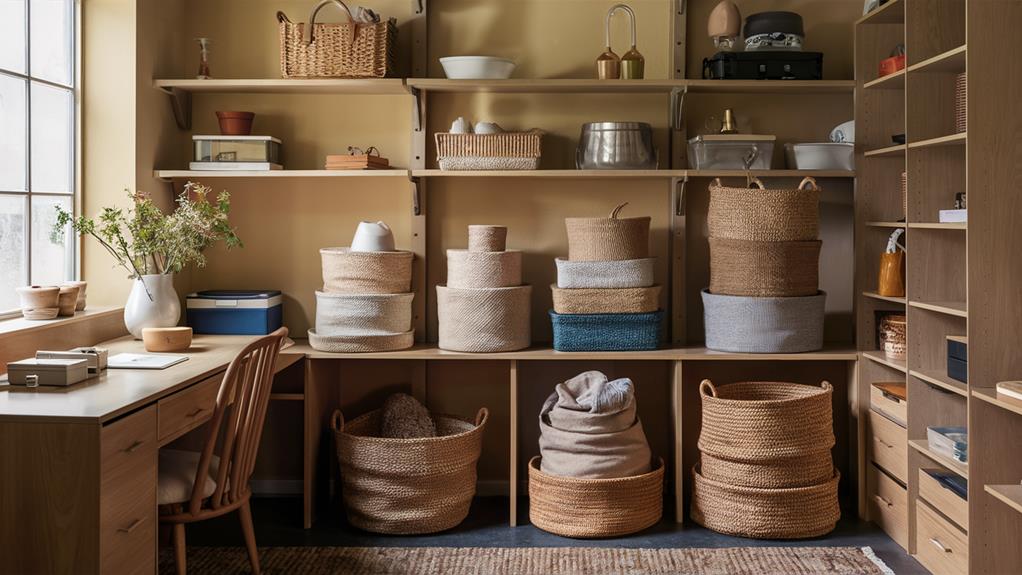 choosing stacking storage baskets