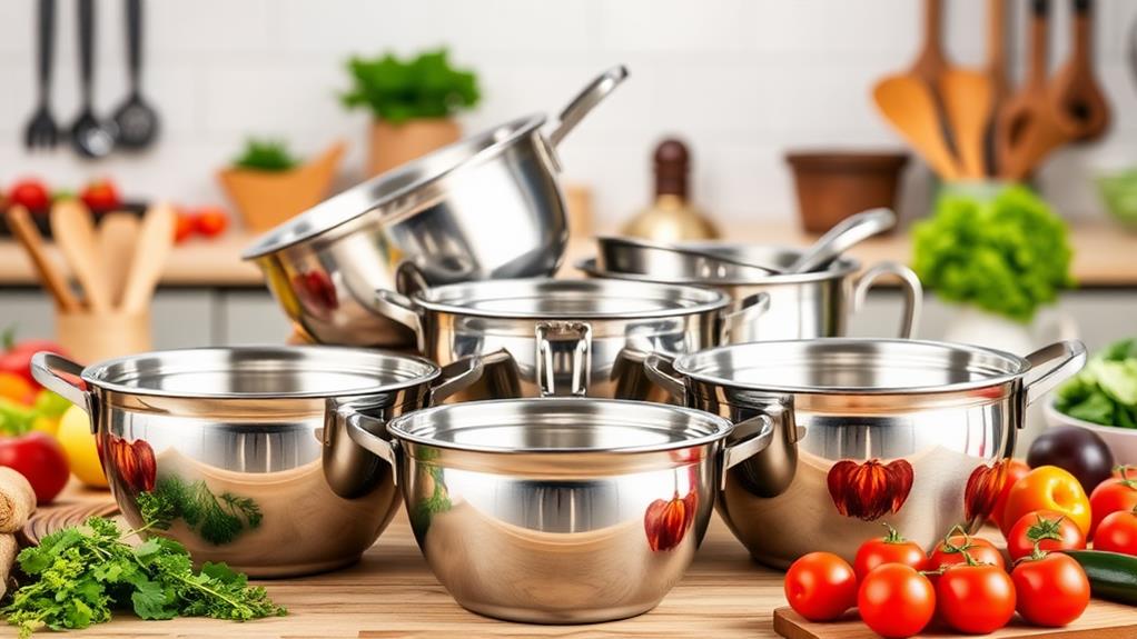 choosing stainless steel bowls