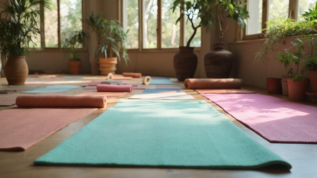 choosing the right yoga mat