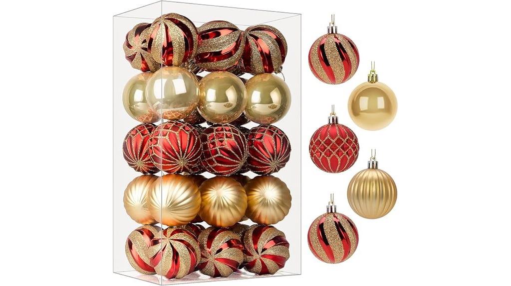 christmas tree ornament set