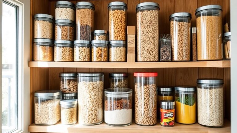 clear containers for pantry