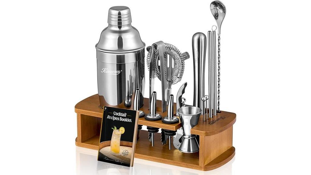 cocktail shaker bartender kit