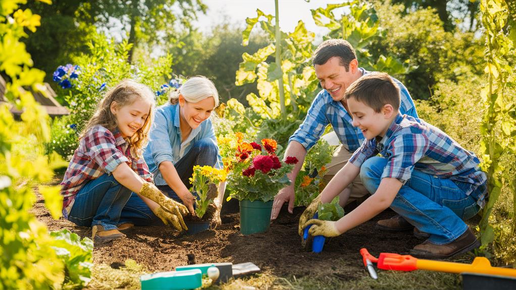 collaborative gardening experience
