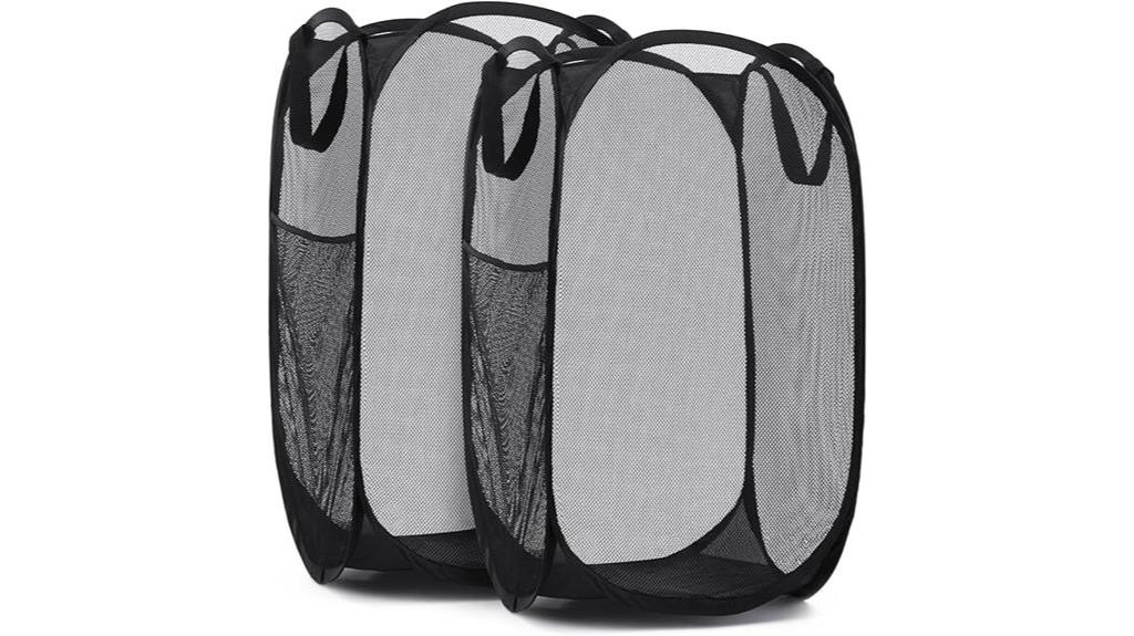 collapsible mesh laundry hampers