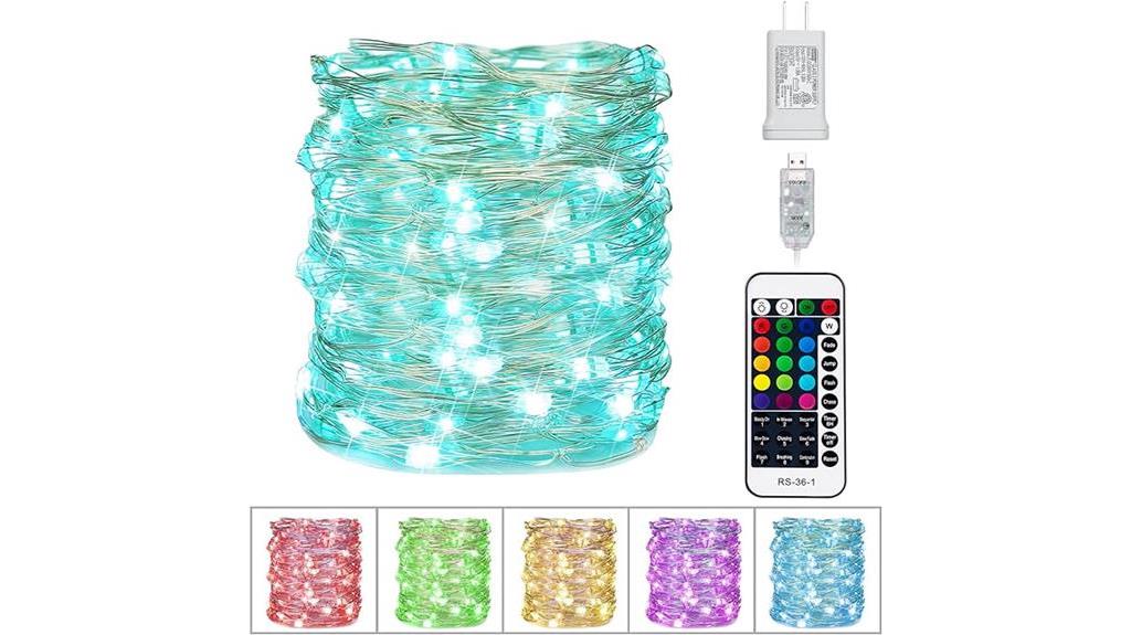 color changing fairy lights