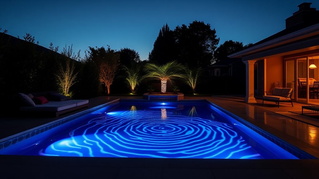 color changing led pool lights