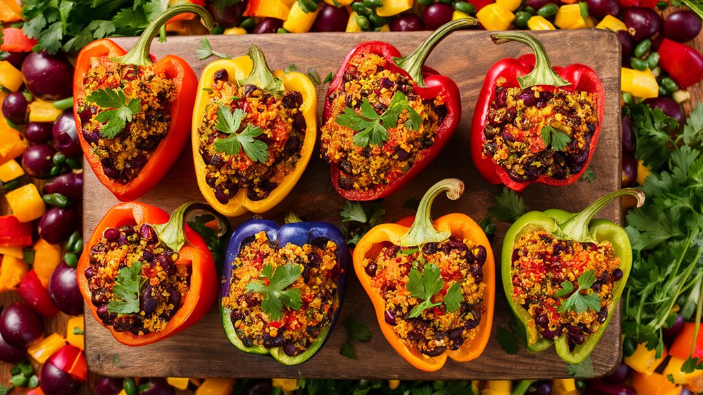 colorful bell peppers recipe