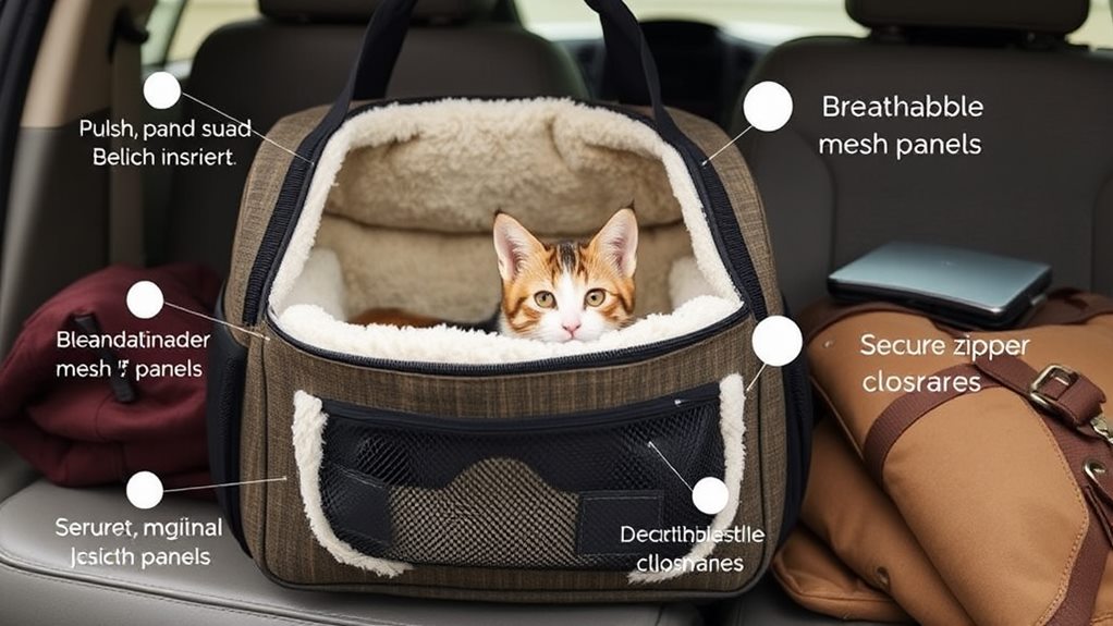 comfortable and durable pet carrier