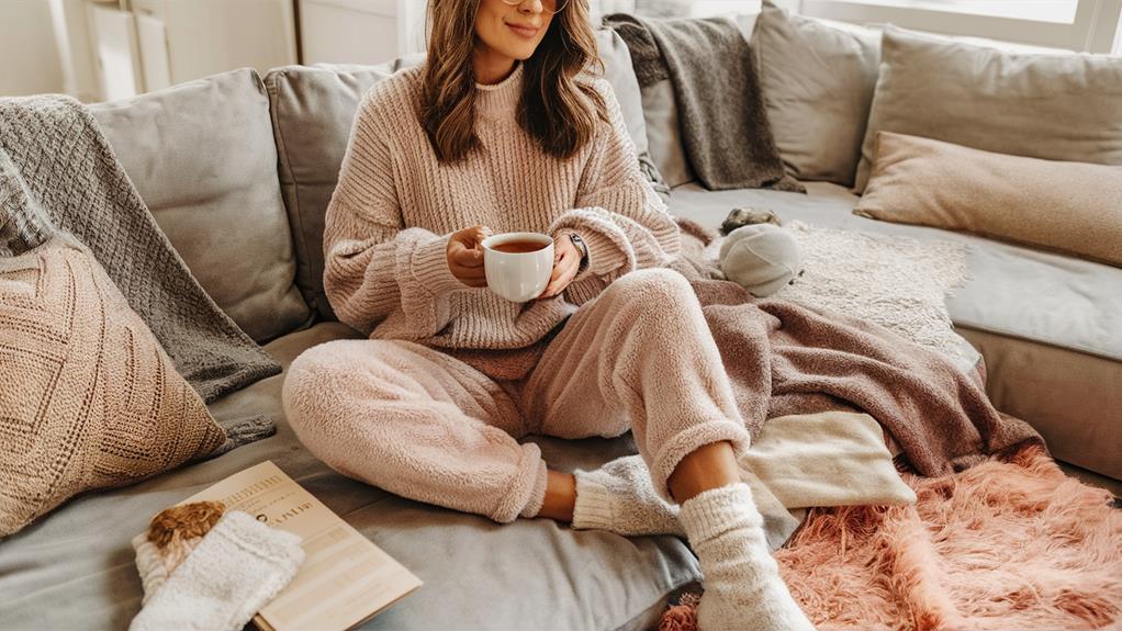 comfortable home attire