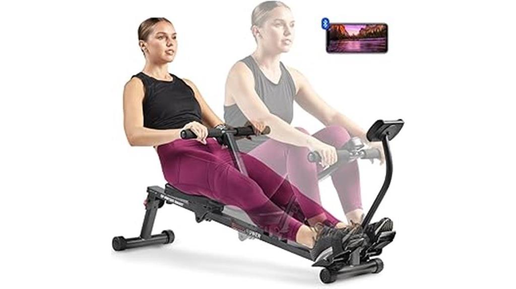 compact adjustable rowing machine