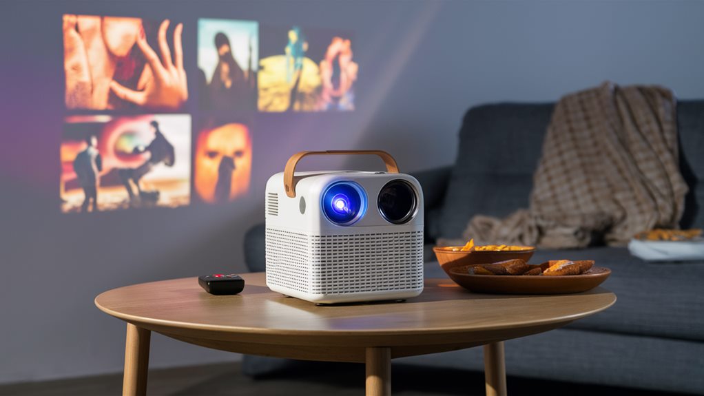 compact and versatile projector