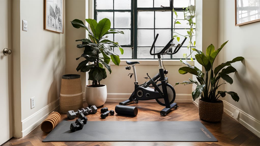 compact apartment workout essentials