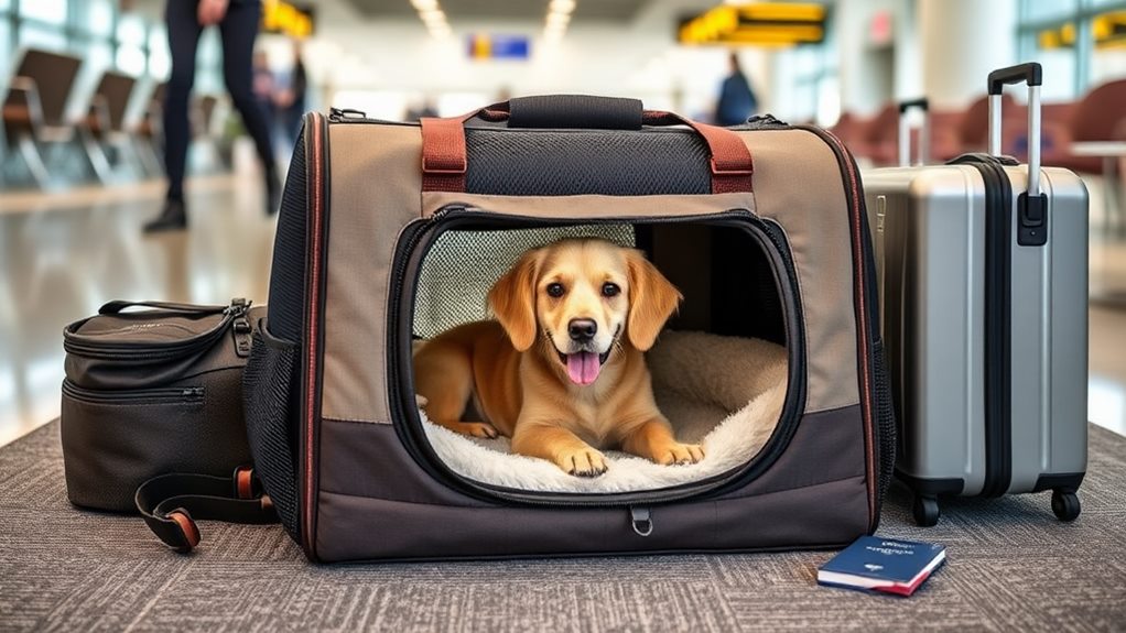 compact cat travel bag