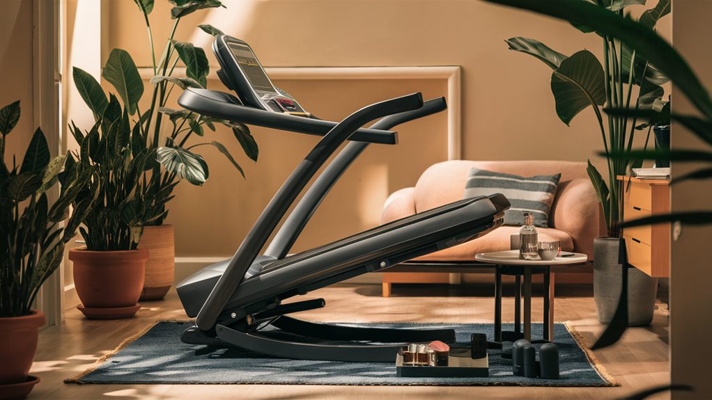 compact folding exercise equipment