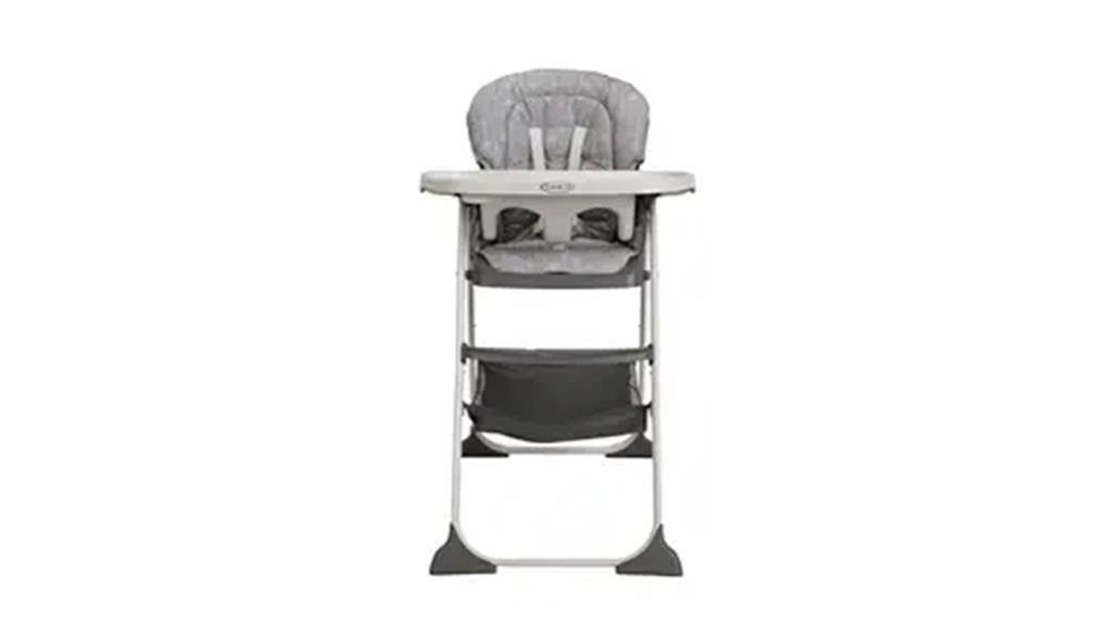 compact high chair design