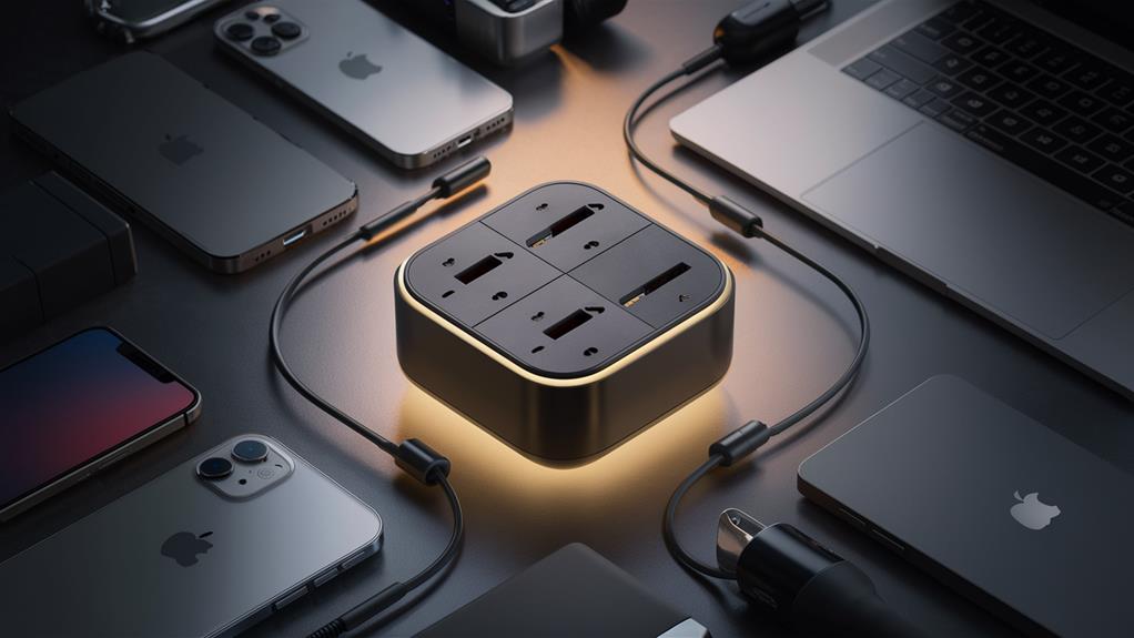 compact power strip features