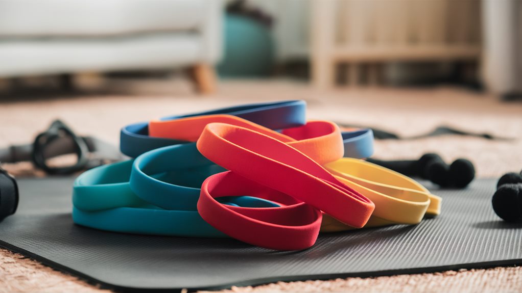 compact resistance band set