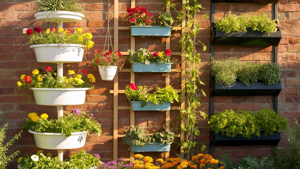 compact space saving plant ideas