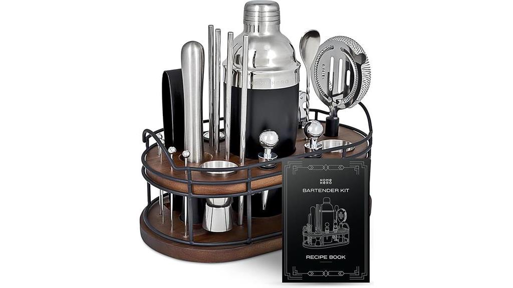 complete cocktail shaker set