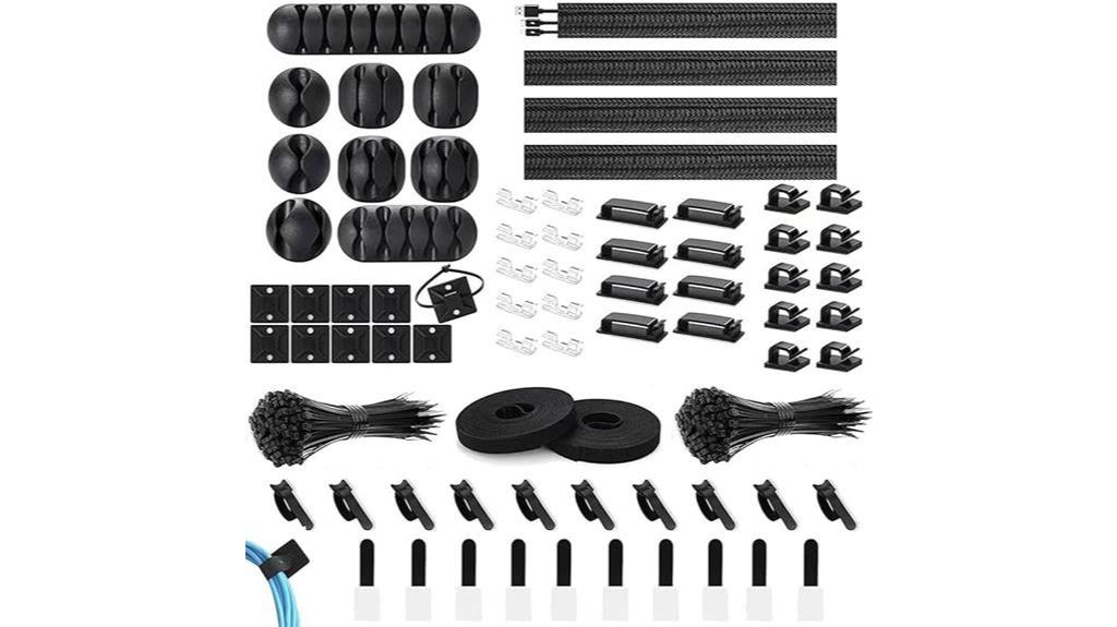 comprehensive cable organization solution