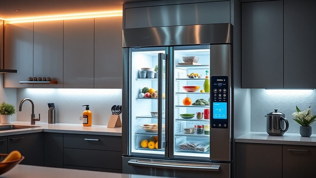 connected appliances track groceries