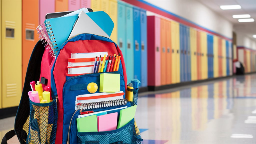 convenient backpack for organization