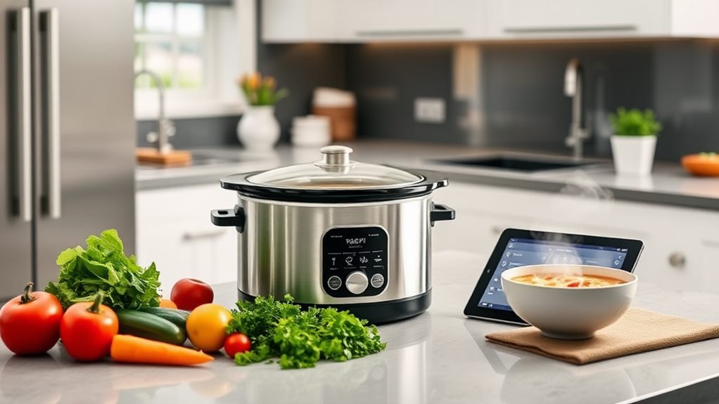 convenient cooking with technology