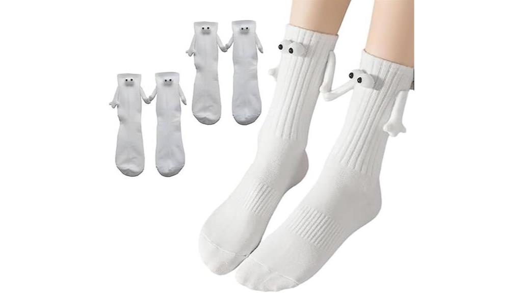 couples magnetic holding socks