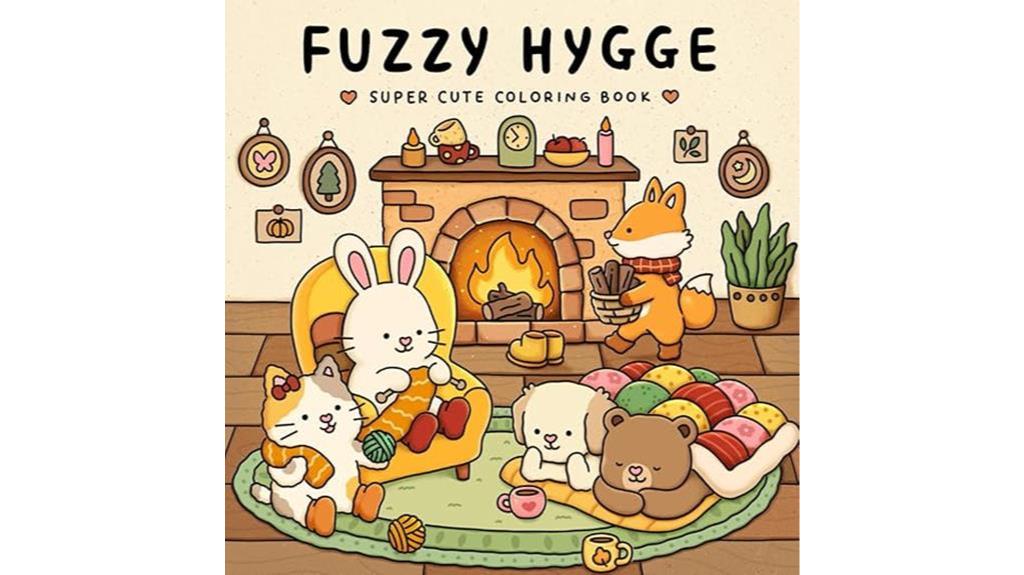 cozy coloring book experience