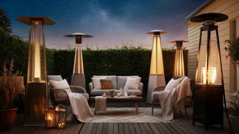 cozy outdoor patio heaters