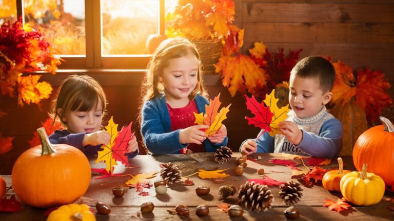 crafts for kids in autumn