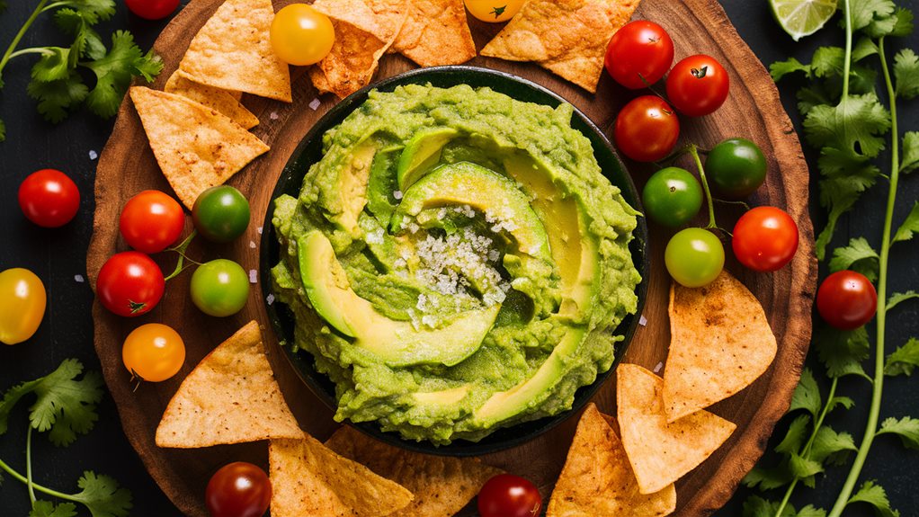 creamy green avocado dish