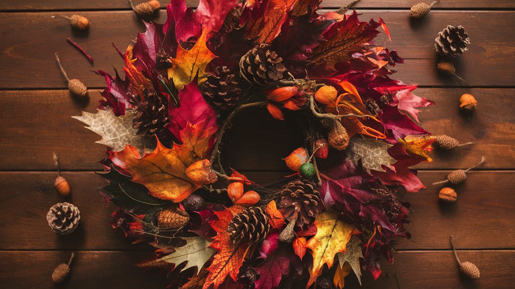 create autumn leaf crafts