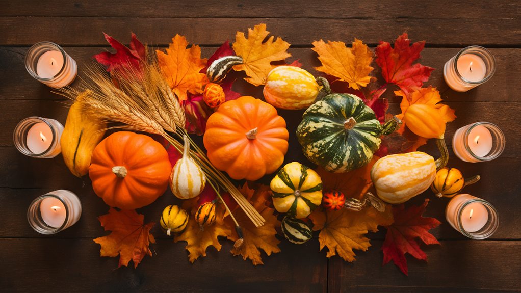 creative autumn table decorations