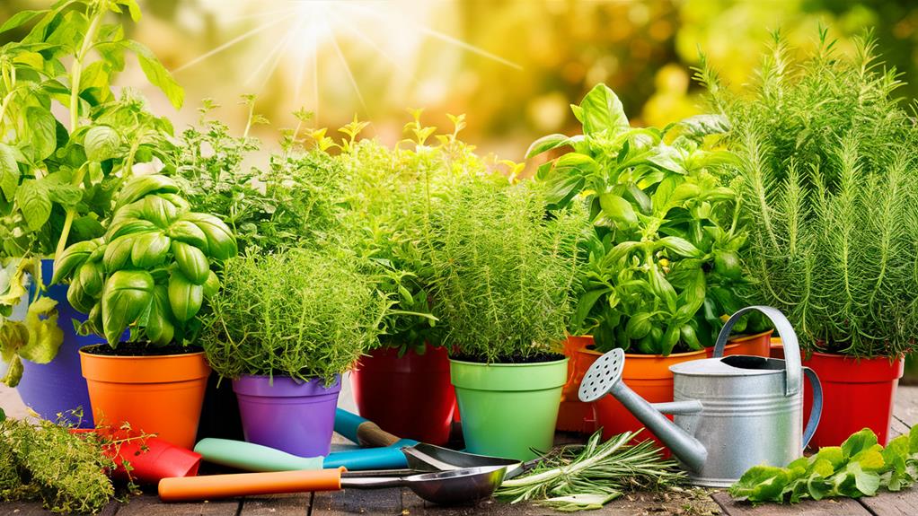 cultivate personal herb garden