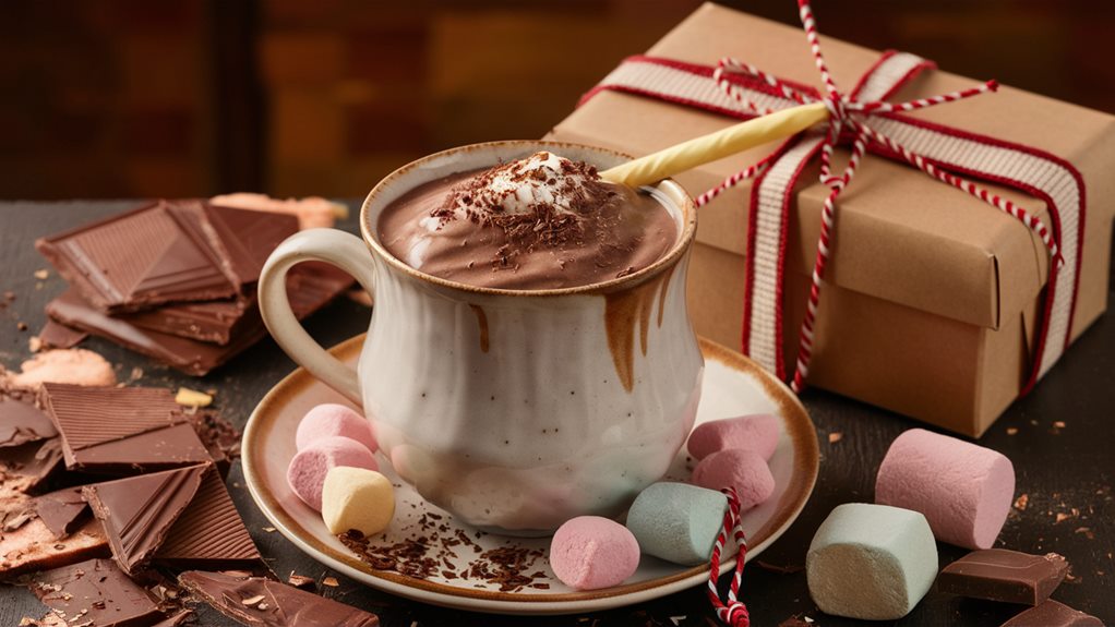 customizable hot chocolate experience