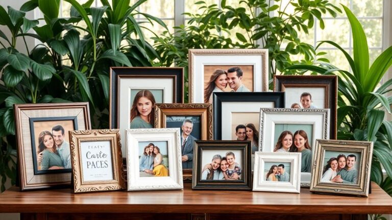 customizable photo frames selection