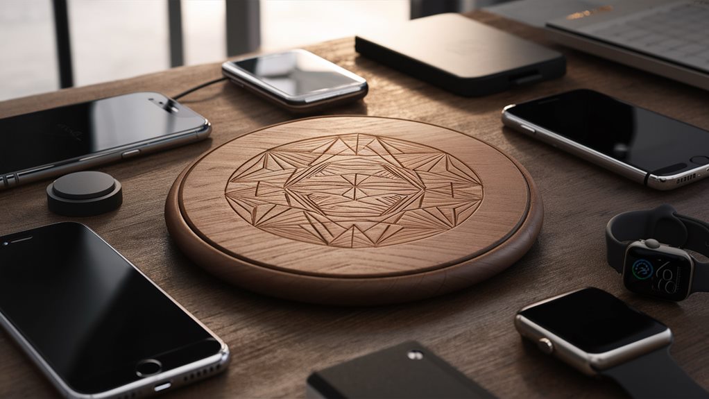 customized wireless charging pads