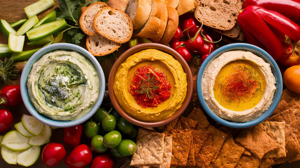 delicious homemade dips galore