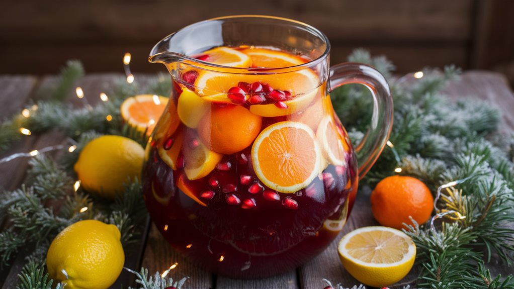 delightful winter fruit mix