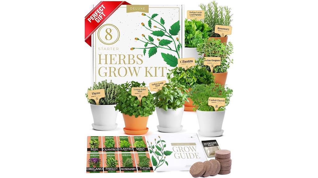 deluxe herb garden kit