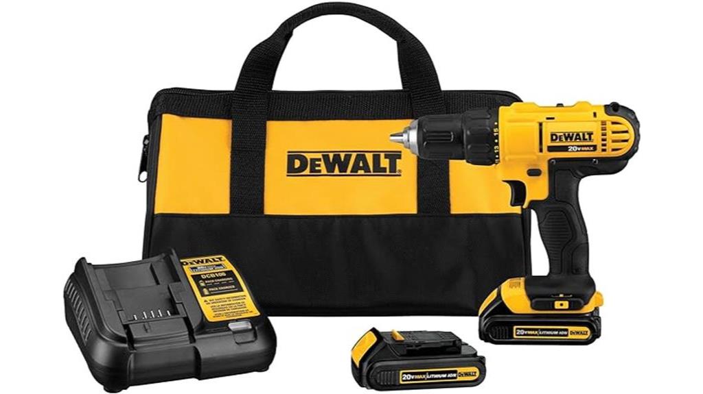 dewalt 20v cordless drill