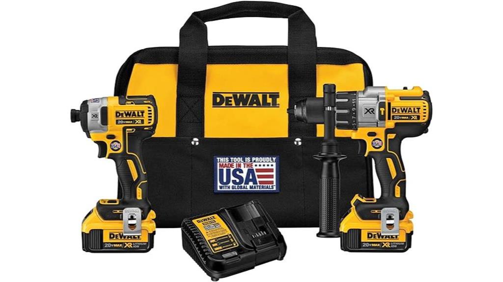 dewalt 20v hammer drill combo