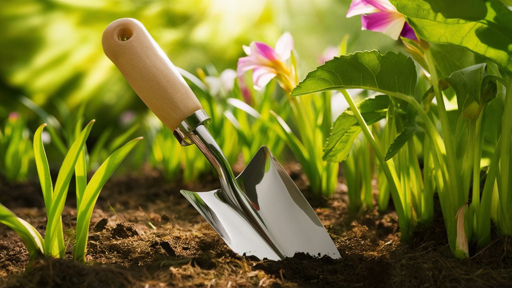 digging in the garden