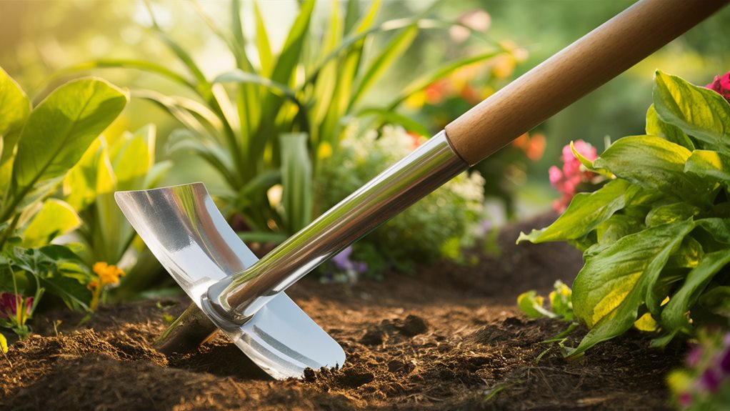 digging in the garden