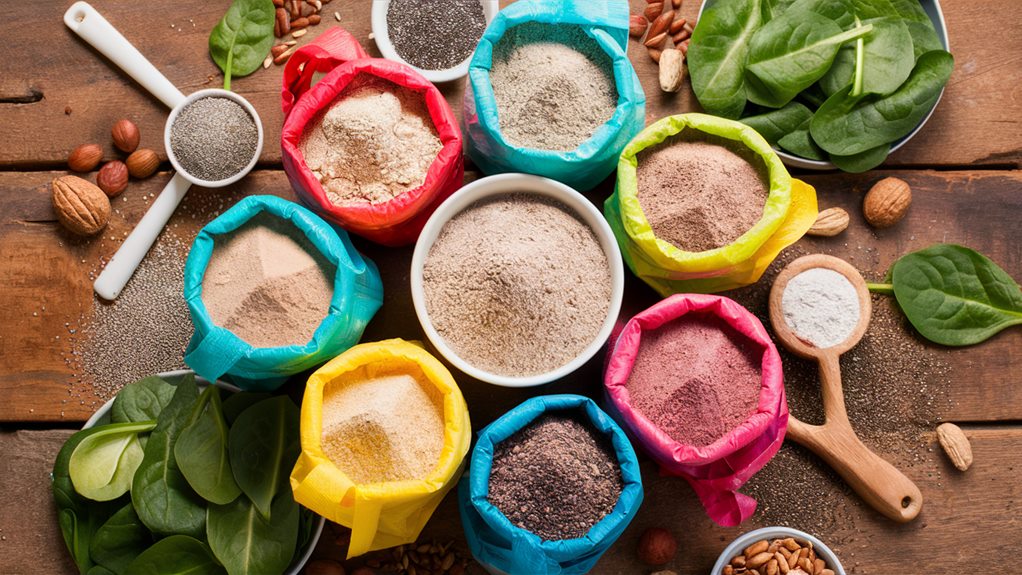 diverse plant protein options