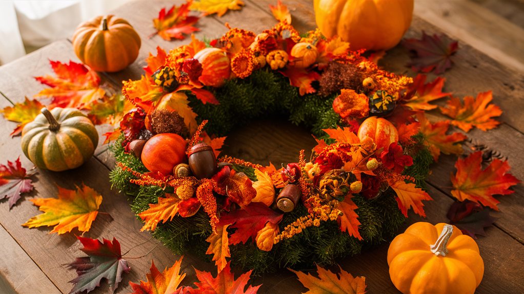 diy fall wreath tutorial