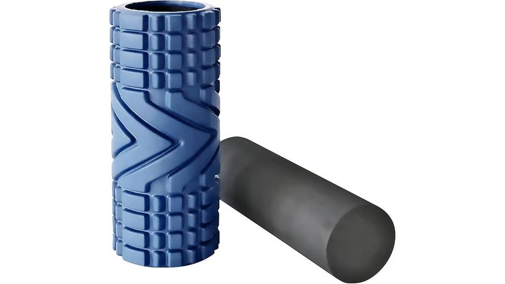 dual textured foam massage roller